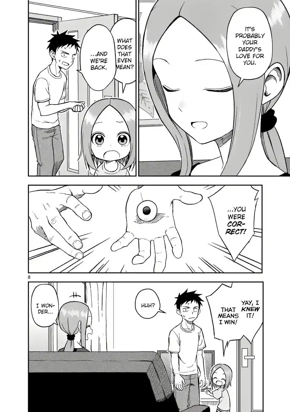 Karakai Jouzu no (Moto) Takagi-san Chapter 157 8